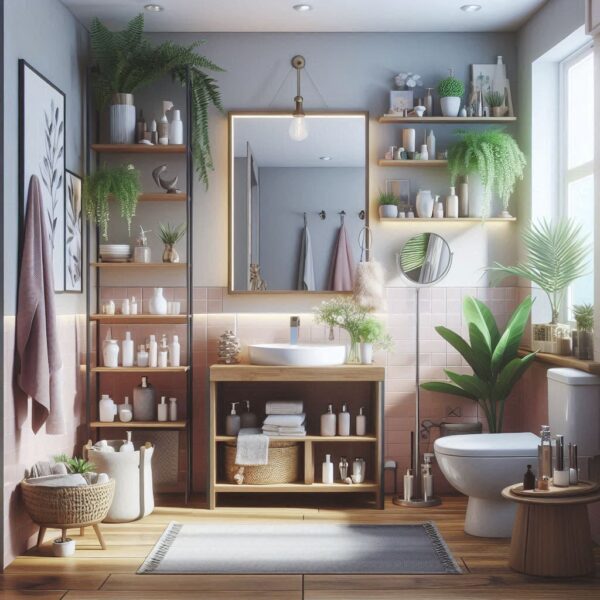 10 идей для экономии пространства в маленькой ванной комнате
